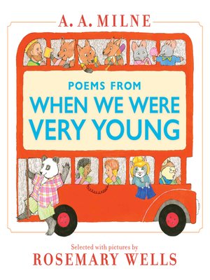 cover image of Poems from When We Were Very Young